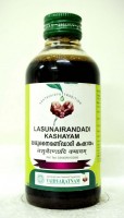 Vaidyaratnam Ayurvedic, Lasunairandadi Kashayam, 200 ml